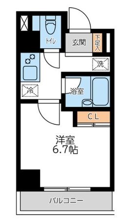 大森海岸駅 徒歩5分 2階の物件間取画像